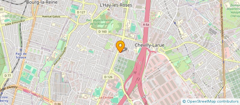 localisation de l'entreprise 892 701 335   CHEVILLY-LARUE