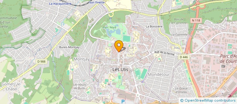 localisation de l'entreprise 892 720 897 à LES ULIS