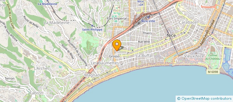 localisation de l'entreprise 892 733 932   NICE