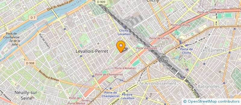 localisation de l'entreprise 892 742 073  à LEVALLOIS-PERRET