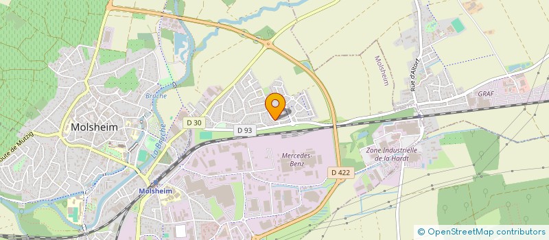 localisation de l'entreprise 892 751 496   MOLSHEIM