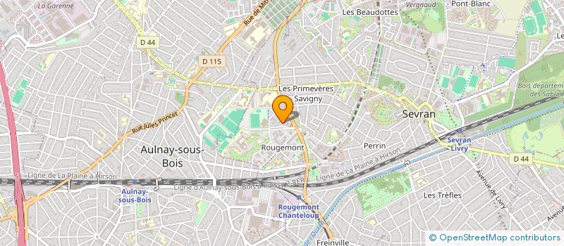localisation de l'entreprise 892 752 544   MASSY