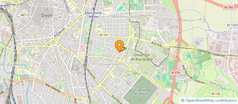 localisation de l'entreprise 892 761 669  à DIJON