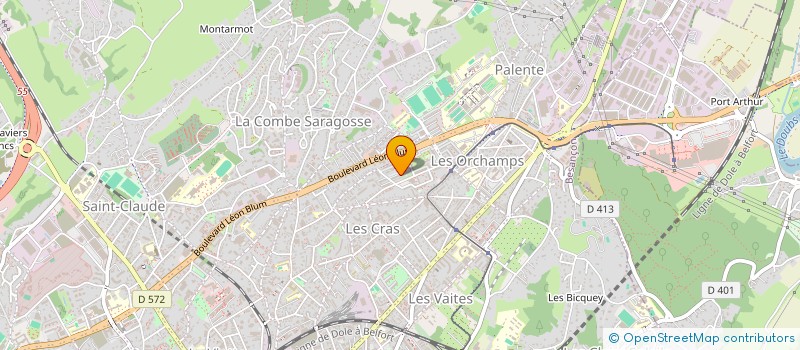 localisation de l'entreprise 892 768 383   BESANCON