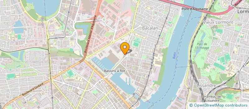 localisation de l'entreprise 892 799 677   BORDEAUX