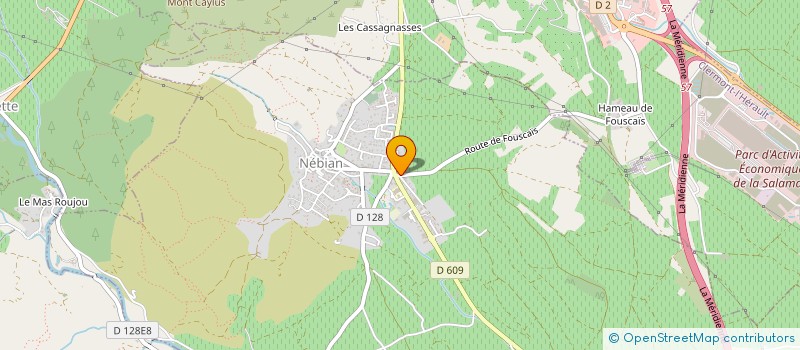 localisation de l'entreprise 892 813 684   CLERMONT-L'HERAULT