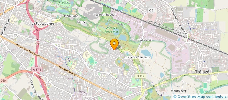 localisation de l'entreprise 892 819 319   TRELAZE