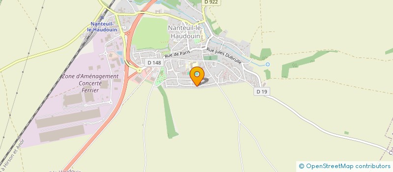 localisation de l'entreprise 892 832 189   NANTEUIL-LE-HAUDOUIN