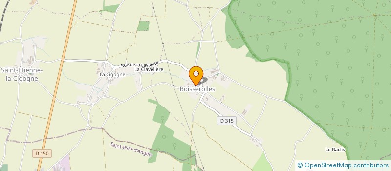 localisation de l'entreprise 892 832 890   DAMPIERRE-SUR-BOUTONNE