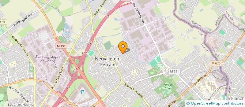 localisation de l'entreprise 892 850 504   TOURCOING