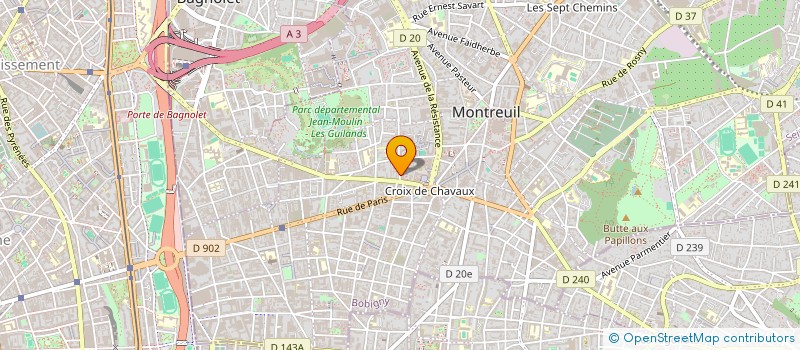 localisation de l'entreprise 892 851 254 à MONTREUIL