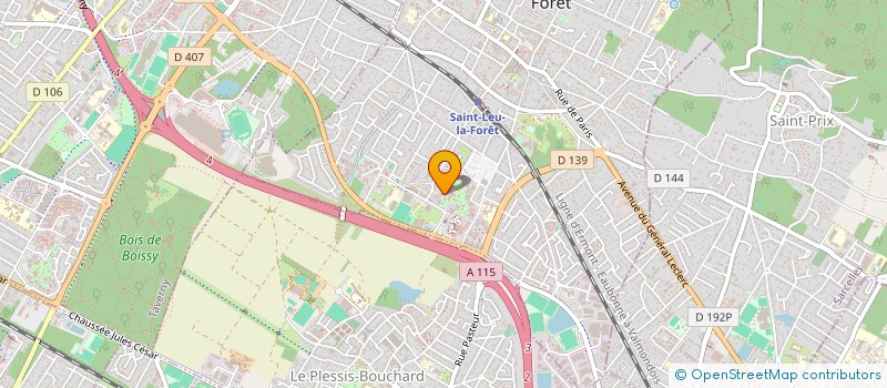 localisation de l'entreprise 892 858 614   SAINT-LEU-LA-FORET