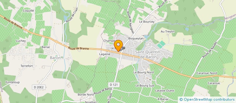 localisation de l'entreprise 892 864 034   SAINT-QUENTIN-DE-BARON