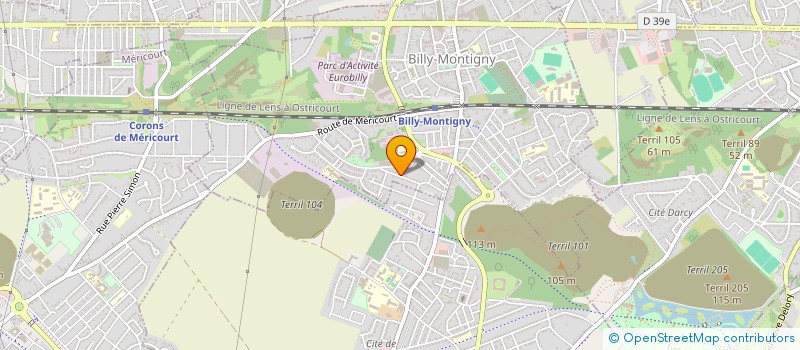 localisation de l'entreprise 892 871 724 à BILLY-MONTIGNY
