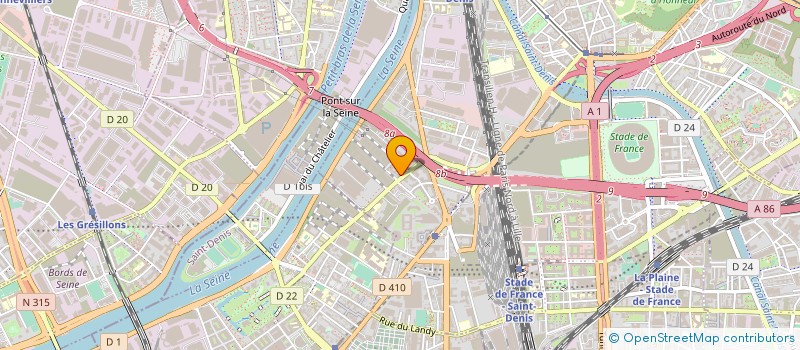 localisation de l'entreprise 892 875 816   SAINT-DENIS