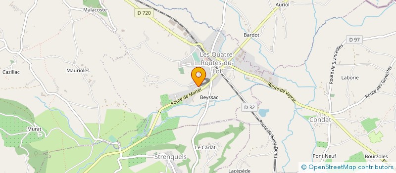 localisation de l'entreprise 892 876 608   CAVAGNAC