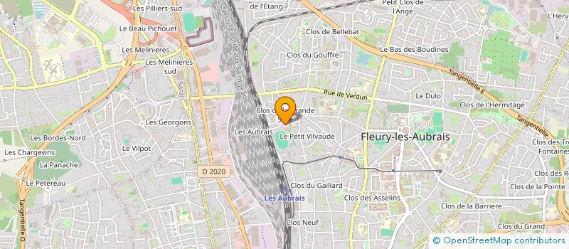 localisation de l'entreprise 892 896 838   FLEURY-LES-AUBRAIS