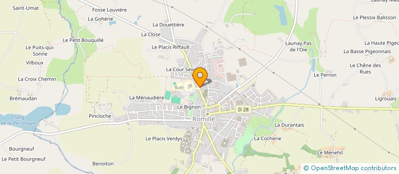 localisation de l'entreprise 892 897 505 à ROMILLE