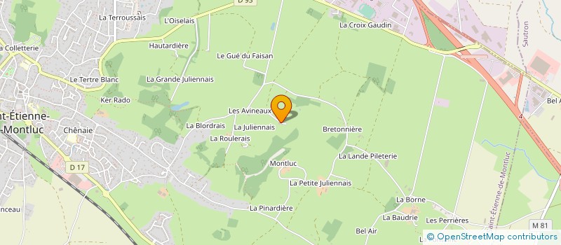 localisation de l'entreprise 892 902 503   SAINT-ETIENNE-DE-MONTLUC