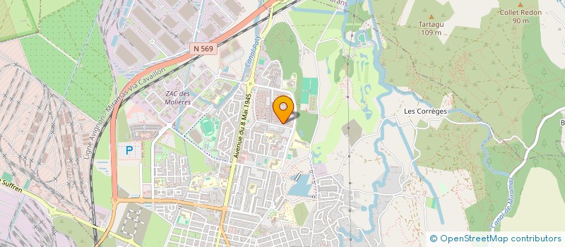 localisation de l'entreprise 892 906 975   LA CHAPELLE-AGNON