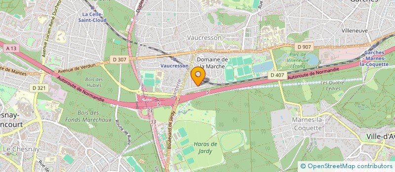 localisation de l'entreprise 892 913 302   MARNES-LA-COQUETTE