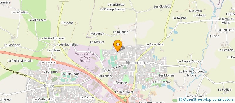 localisation de l'entreprise 892 916 883 à PLEUMELEUC