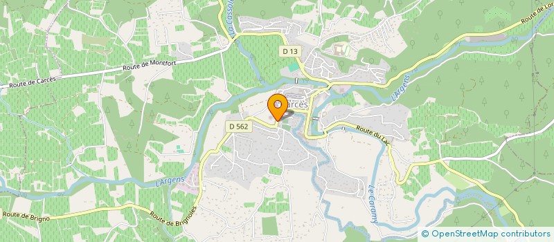 localisation de l'entreprise 892 923 475   CARCES