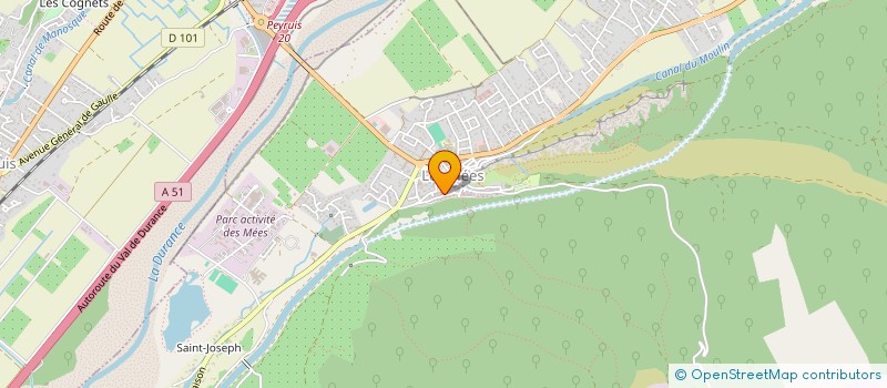 localisation de l'entreprise 892 923 871   LES MEES