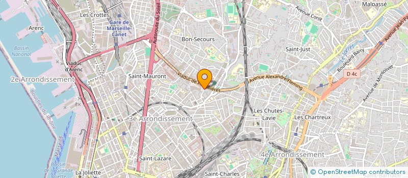 localisation de l'entreprise 892 930 264 à MARSEILLE