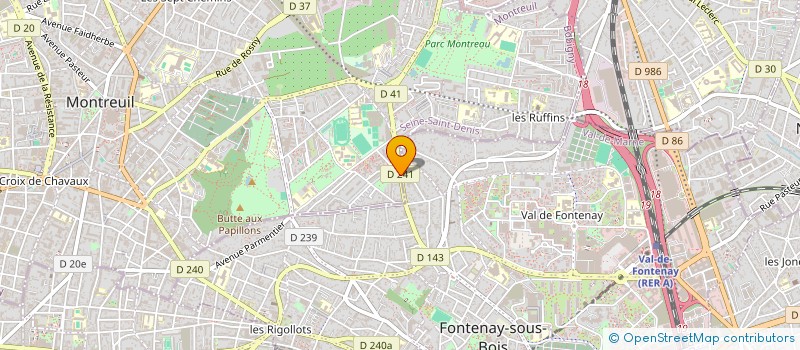 localisation de l'entreprise 892 934 456 à MONTREUIL