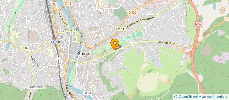 localisation de l'entreprise 892 937 806 à EPINAL