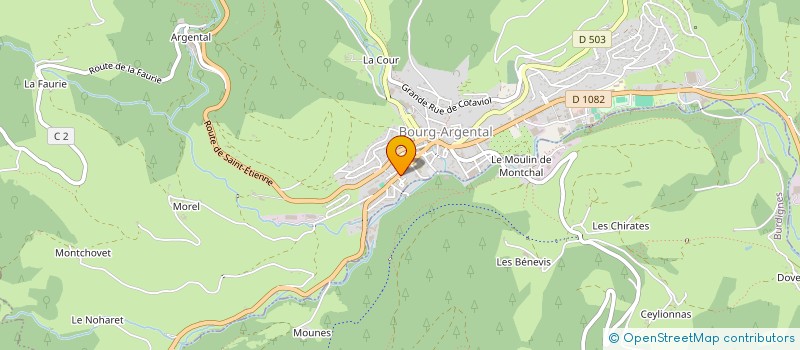 localisation de l'entreprise 892 940 073   LA VERSANNE