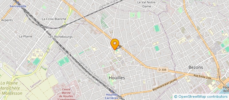 localisation de l'entreprise 892 951 062   HOUILLES