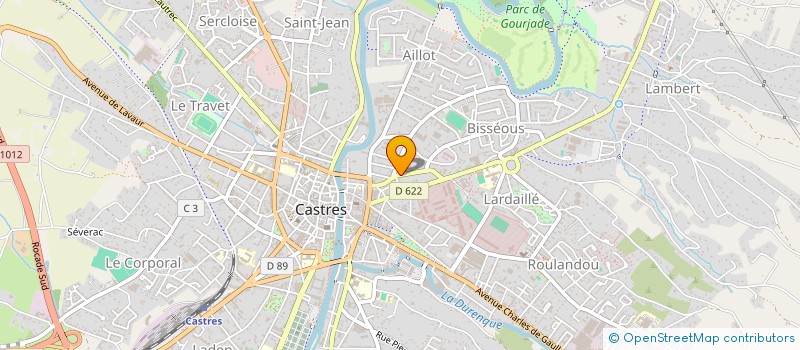 localisation de l'entreprise 892 952 532   BOISSEZON