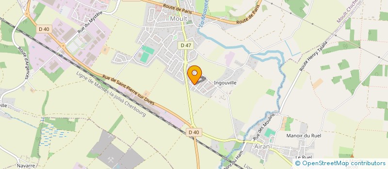 localisation de l'entreprise 892 956 434   MOULT-CHICHEBOVILLE