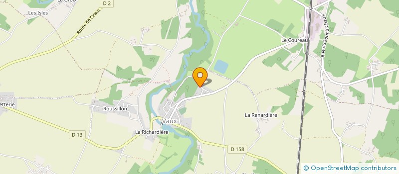 localisation de l'entreprise 892 960 923   CELLE-LEVESCAULT