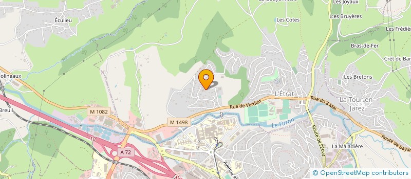 localisation de l'entreprise 892 965 419   L'ETRAT