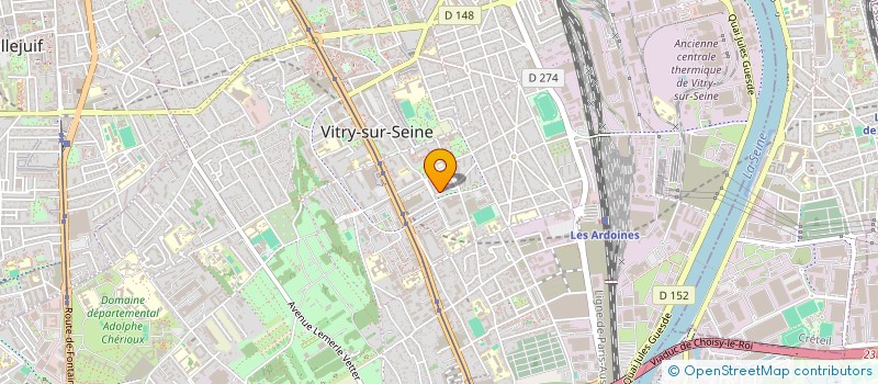 localisation de l'entreprise 892 978 412   VITRY-SUR-SEINE