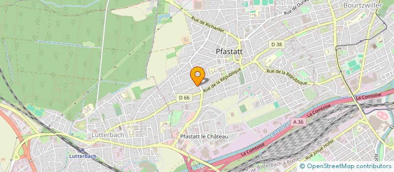 localisation de l'entreprise 892 978 537   PFASTATT