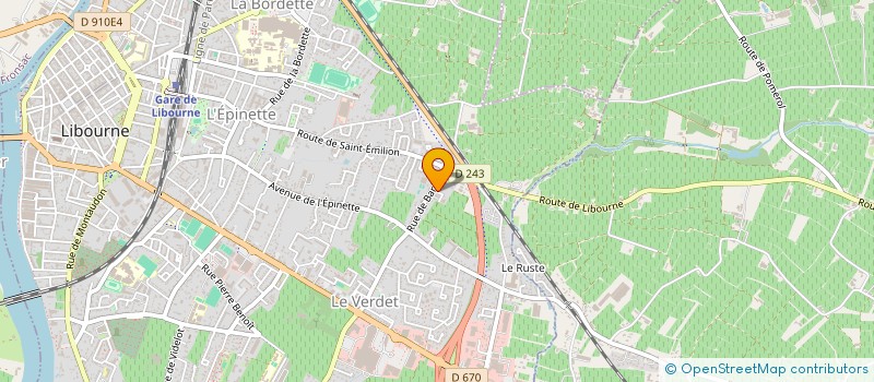 localisation de l'entreprise 892 978 610   BORDEAUX