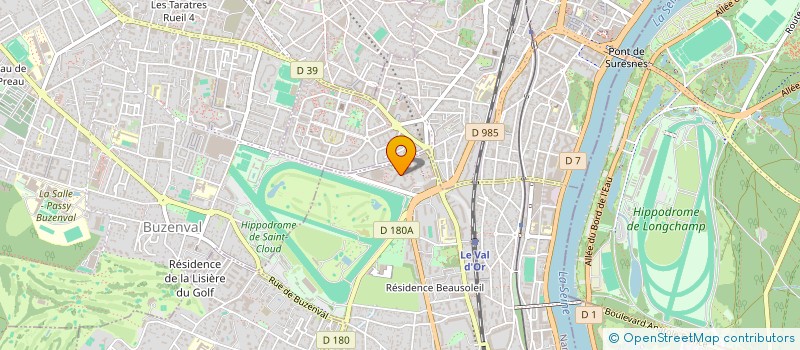 localisation de l'entreprise 892 988 015 à SAINT-CLOUD