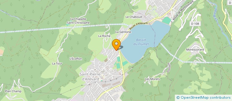 localisation de l'entreprise 892 988 882   CRETS EN BELLEDONNE