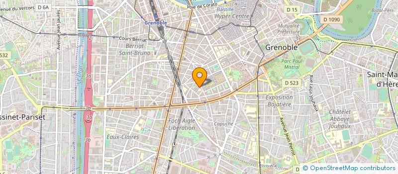 localisation de l'entreprise 892 989 450   GRENOBLE