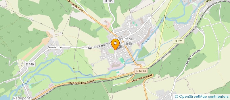 localisation de l'entreprise 892 991 076   FLEURY-SUR-ANDELLE