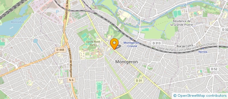 localisation de l'entreprise 892 991 787   MONTGERON