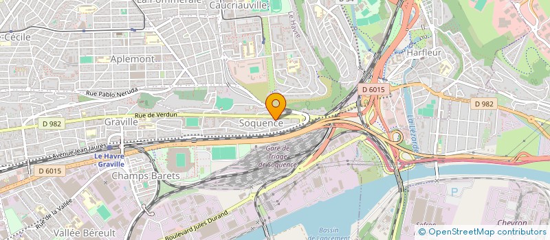 localisation de l'entreprise 892 994 120   LE HAVRE