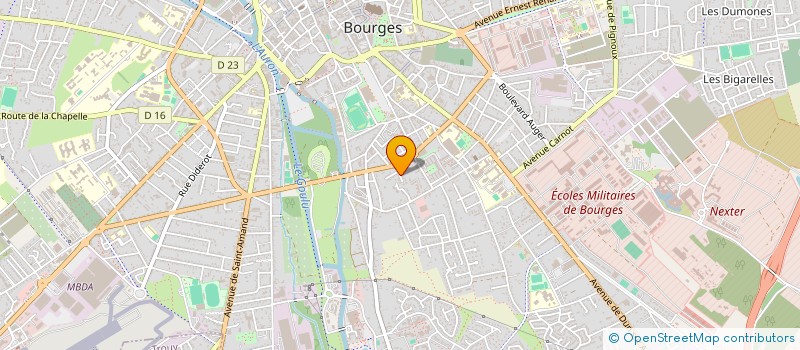 localisation de l'entreprise 892 996 323   BOURGES