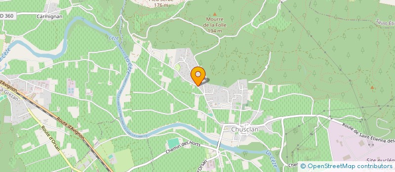 localisation de l'entreprise 892 997 362   BAGNOLS-SUR-CEZE