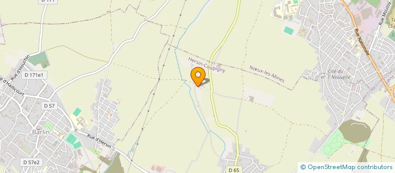 localisation de l'entreprise 893 001 289   HERSIN-COUPIGNY