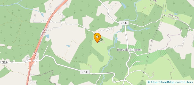 localisation de l'entreprise 893 003 830   BORS (CANTON DE CHARENTE-SUD)